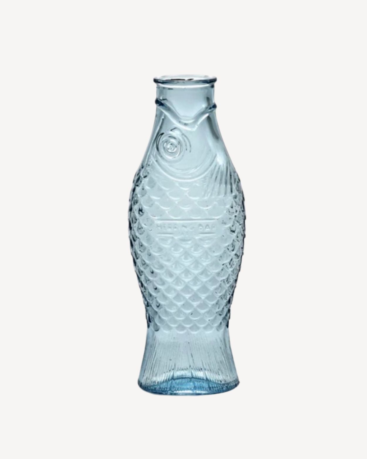 Carafe poisson bleu clair